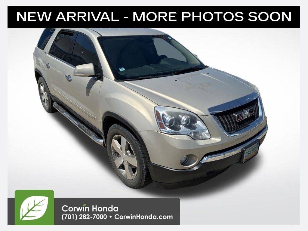 Gold Mist Metallic 2010 GMC Acadia SUV / Crossover All-Wheel Drive 6-Speed Automatic Overdrive