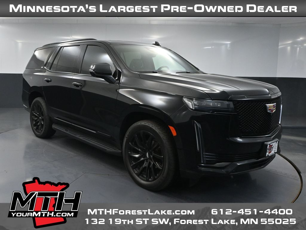 Black 2021 Cadillac Escalade SUV / Crossover Four-Wheel Drive