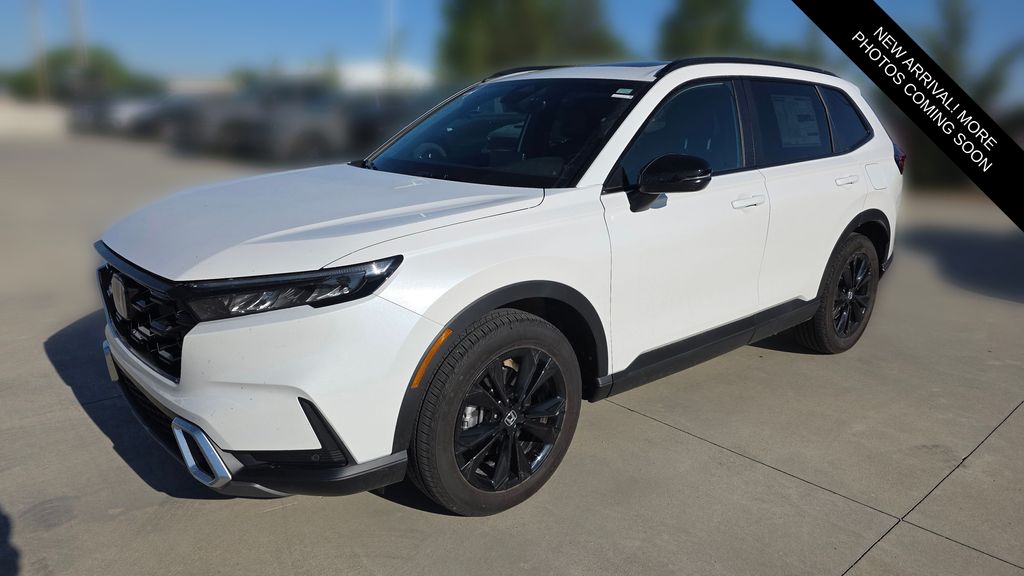 Platinum White Pearl 2026 Honda CR-V Hybrid SUV / Crossover All-Wheel Drive Continuously Variable Transmission
