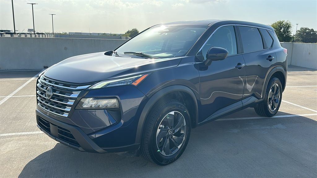 2025 Nissan Rogue SV Blue at South Houston Nissan