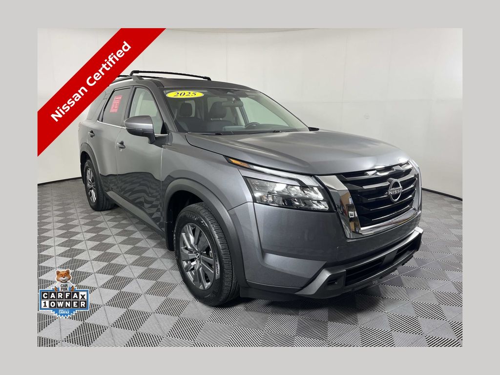 Gray (Gun Metallic) 2025 Nissan Pathfinder SUV / Crossover Front-Wheel Drive 9-Speed Automatic