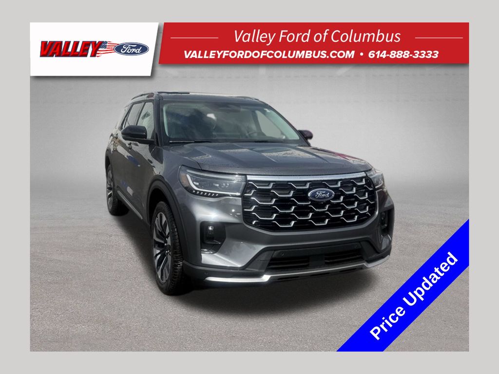 Carbonized Gray Metallic 2026 Ford Explorer SUV / Crossover All-Wheel Drive Automatic