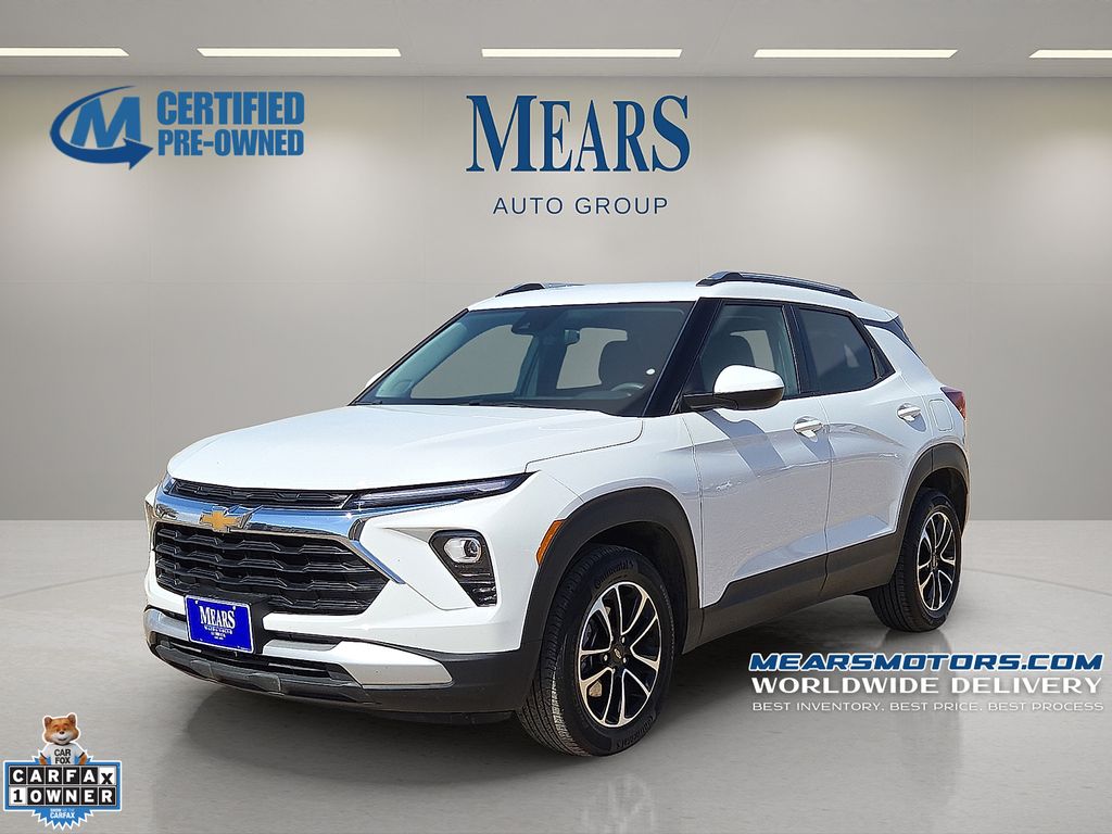 Summit White 2025 Chevrolet Trailblazer LT FWD SUV / Crossover Front-Wheel Drive Continuously Variable Transmission