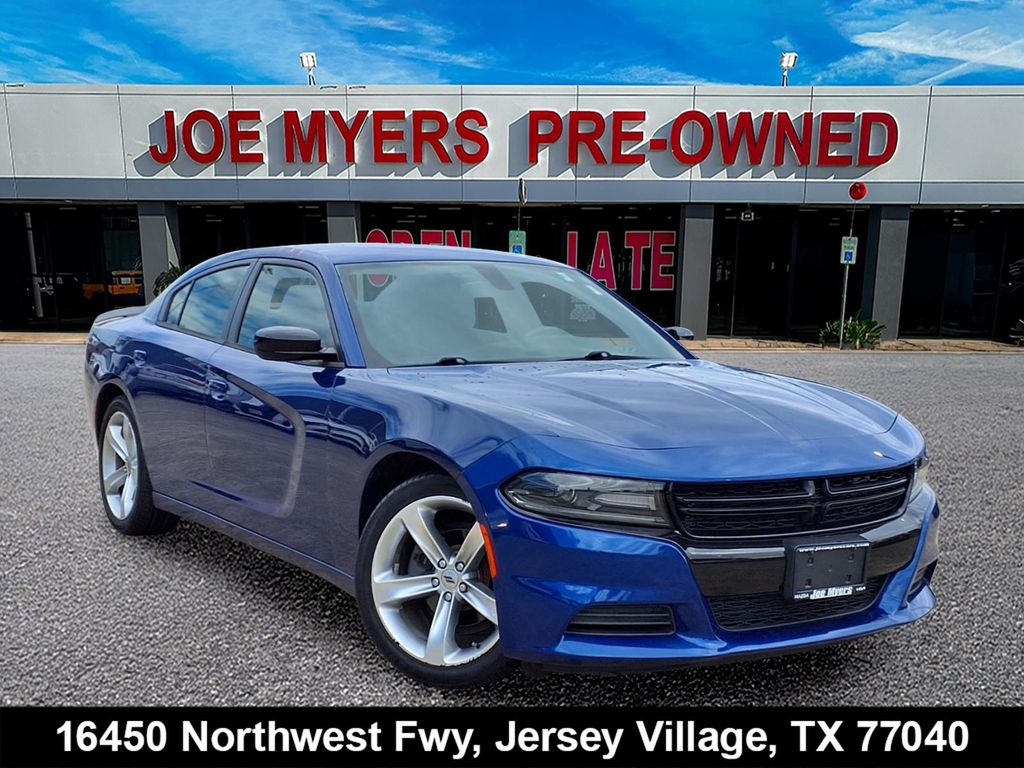 2018 Dodge Charger SXT Blue at Bayway Cadillac of The Woodlands
