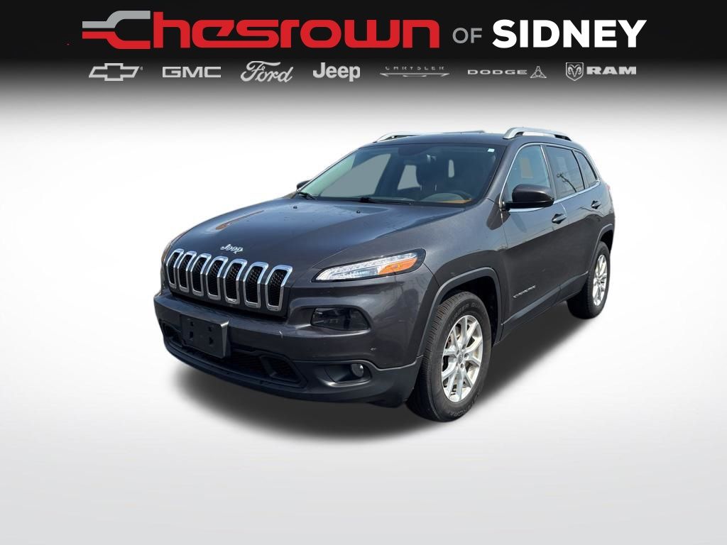 Gray (Granite Crystal Metallic Clearcoat) 2015 Jeep Cherokee Latitude 4WD SUV / Crossover Four-Wheel Drive 9-Speed Automatic