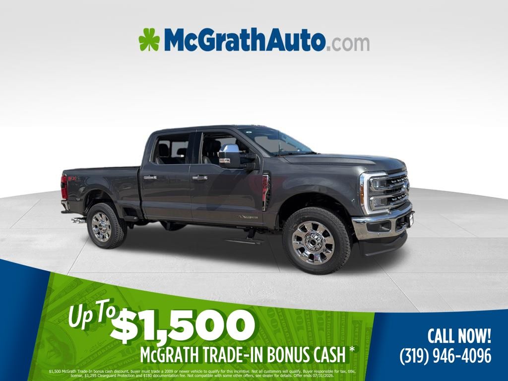 Carbonized Gray Metallic 2026 Ford F-250 Super Duty Pickup Truck Four-Wheel Drive Automatic