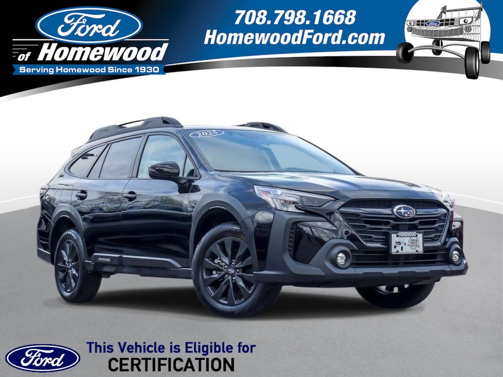 Crystal Black Silica 2025 Subaru Outback Onyx Edition AWD SUV / Crossover All-Wheel Drive Continuously Variable Transmission