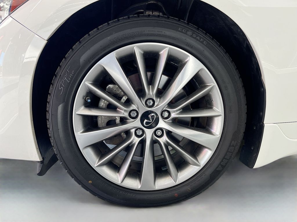 2023 INFINITI Q50 LUXE White at AutoSavvy Houston Northwest