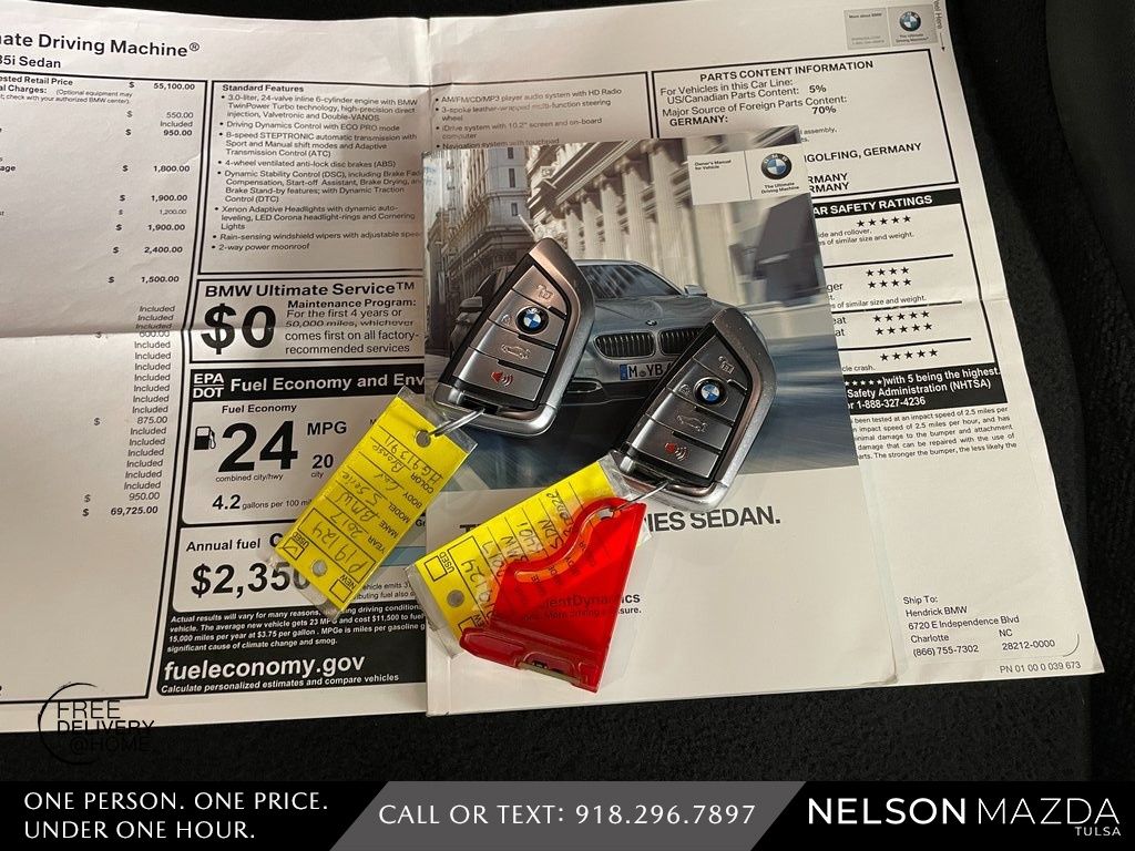 Used 2017 Green BMW 540i image 50