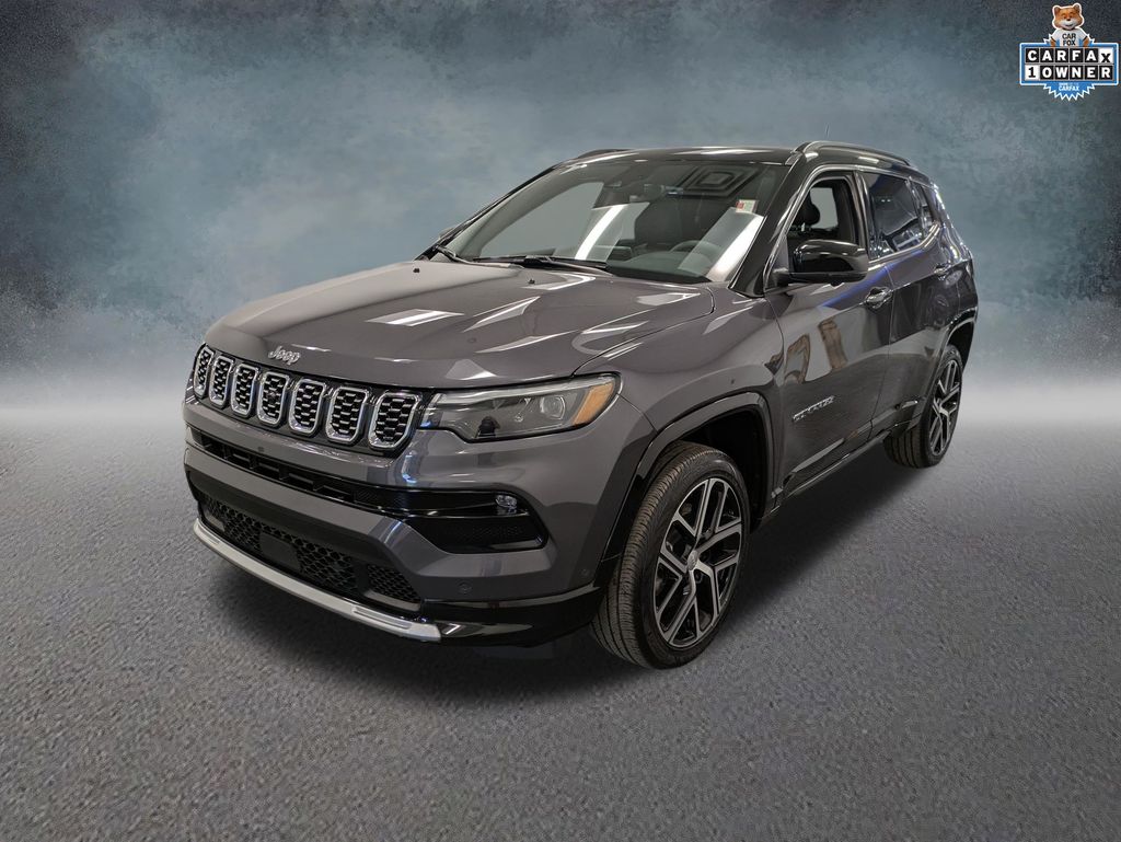 Gray Metallic 2024 Jeep Compass SUV / Crossover Four-Wheel Drive 8-Speed Automatic