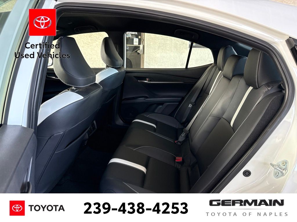 Certified Used 2025 White Toyota SE image 12