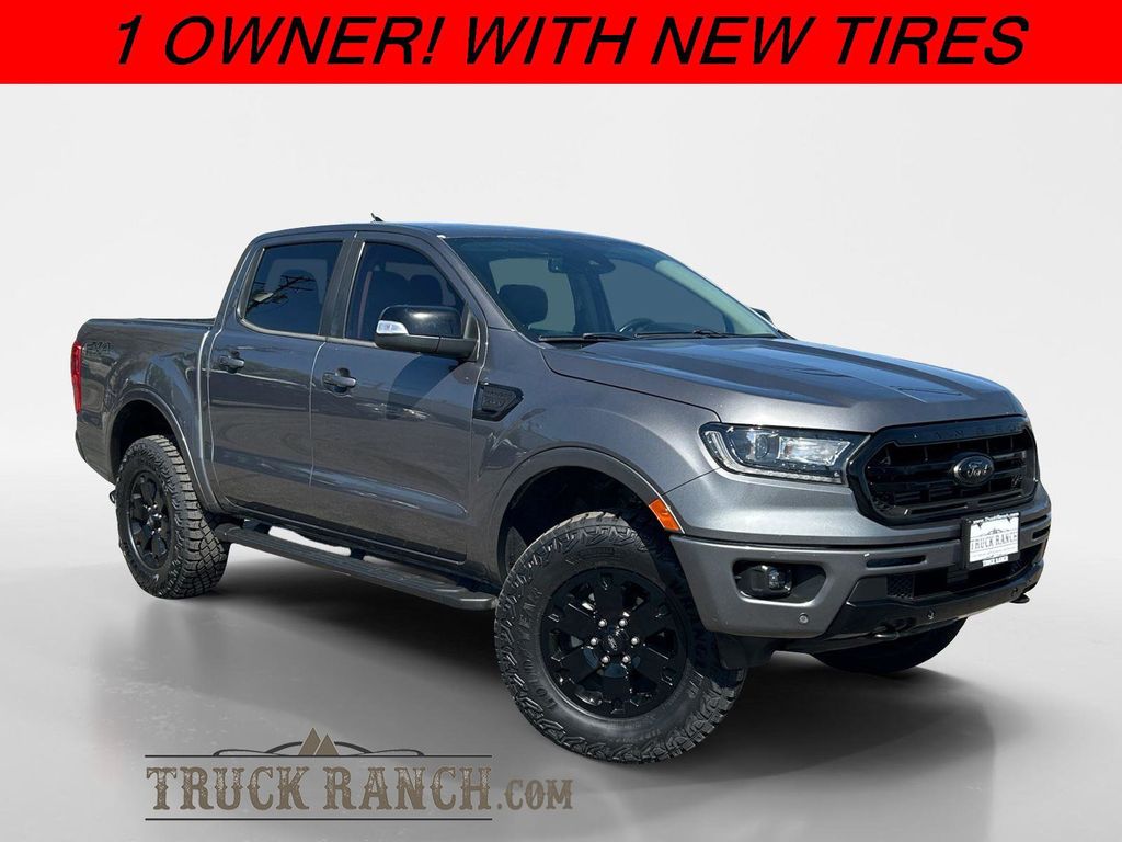 Gray Metallic 2021 Ford Ranger Pickup Truck Four-Wheel Drive Automatic