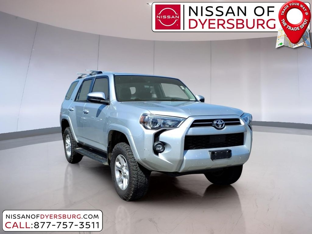 Classic Silver Metallic 2021 Toyota 4Runner SUV / Crossover Four-Wheel Drive 5-Speed Automatic Overdrive