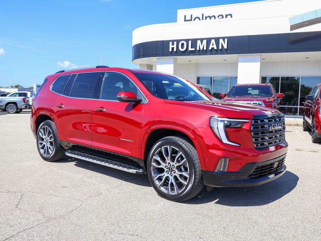 Volcanic Red Tintcoat 2026 GMC Acadia SUV / Crossover Four-Wheel Drive 8-Speed Automatic