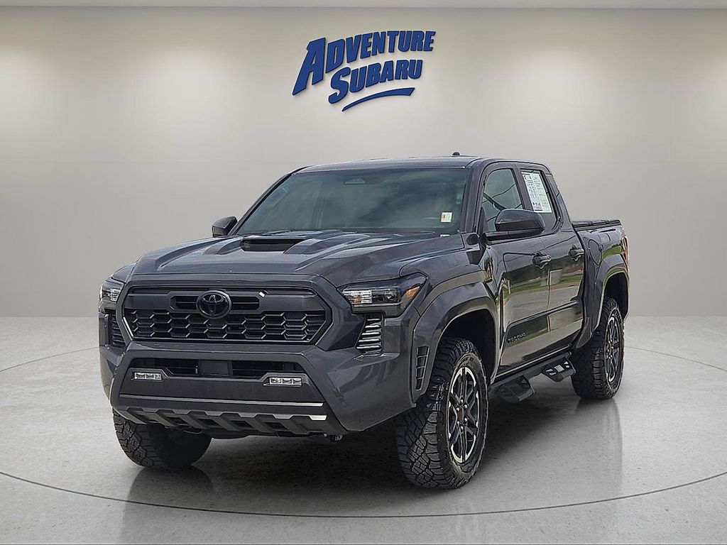Black 2025 Toyota Tacoma Pickup Truck Four-Wheel Drive Automatic