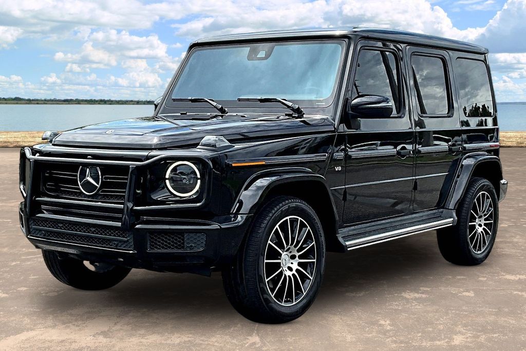 Obsidian Black Metallic 2020 Mercedes-Benz G-Class SUV / Crossover All-Wheel Drive 9-Speed Automatic