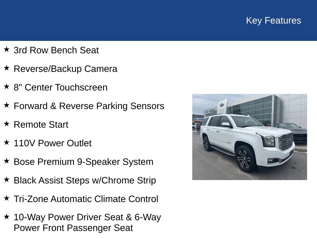 2020 GMC Yukon SLE