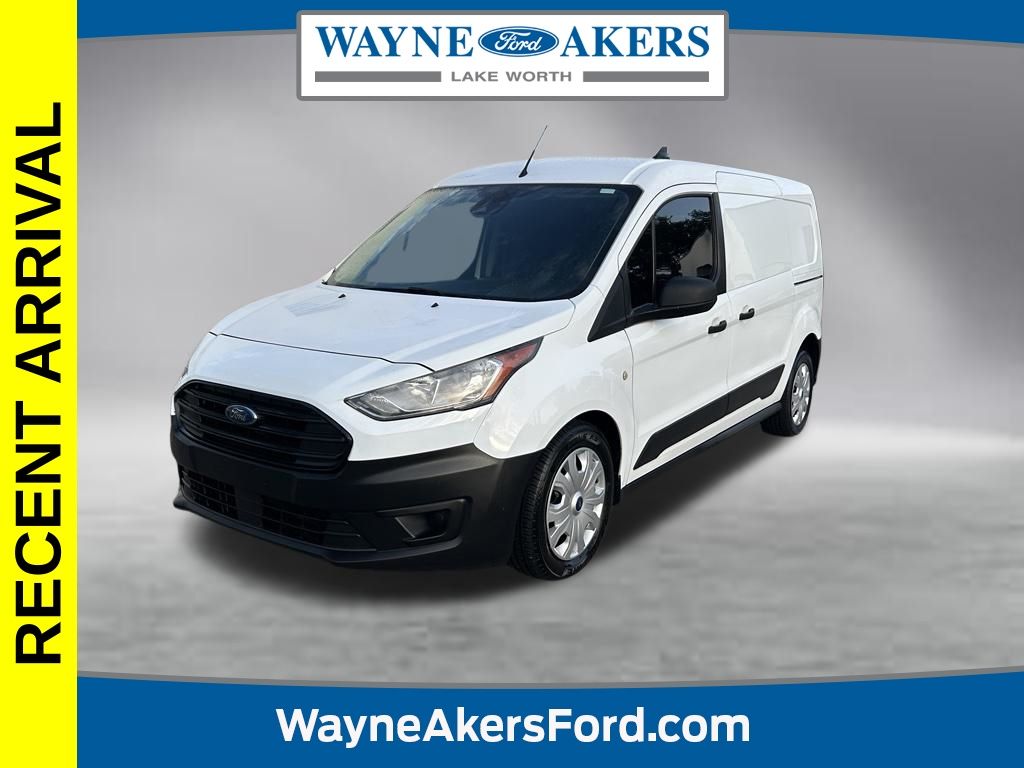 Frozen White 2019 Ford Transit Connect Van Front-Wheel Drive 8-Speed Automatic