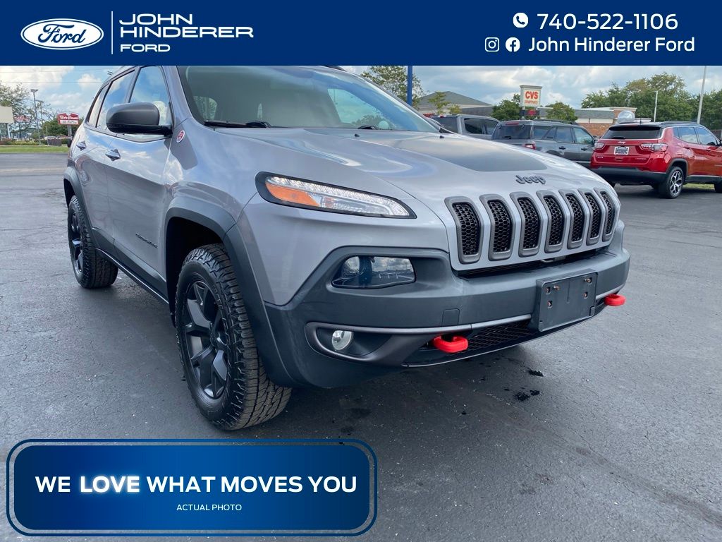 Billet Silver Metallic Clearcoat 2018 Jeep Cherokee SUV / Crossover Four-Wheel Drive 9-Speed Automatic