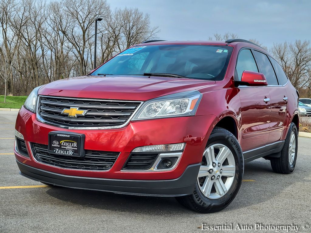 Crystal Red Tintcoat 2014 Chevrolet Traverse 2LT FWD SUV / Crossover Front-Wheel Drive 6-Speed Automatic