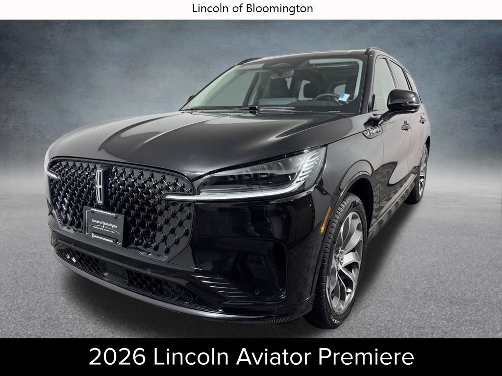 Black Metallic 2026 Lincoln Aviator SUV / Crossover All-Wheel Drive Automatic