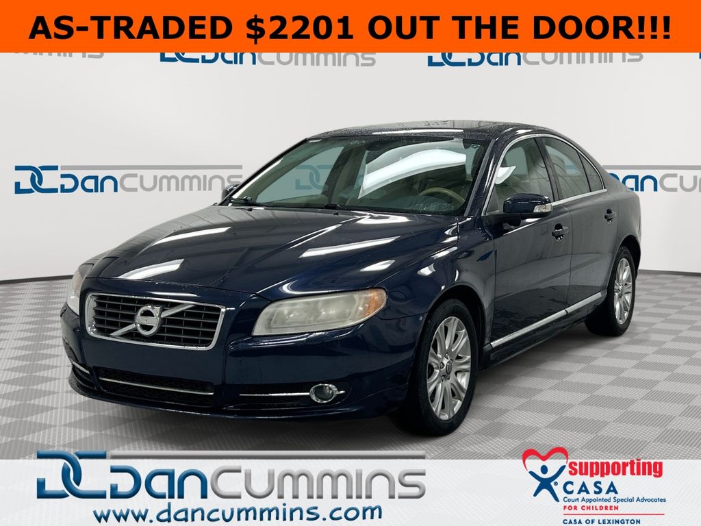 Blue 2010 Volvo S80 Sedan Front-Wheel Drive 6-Speed Automatic