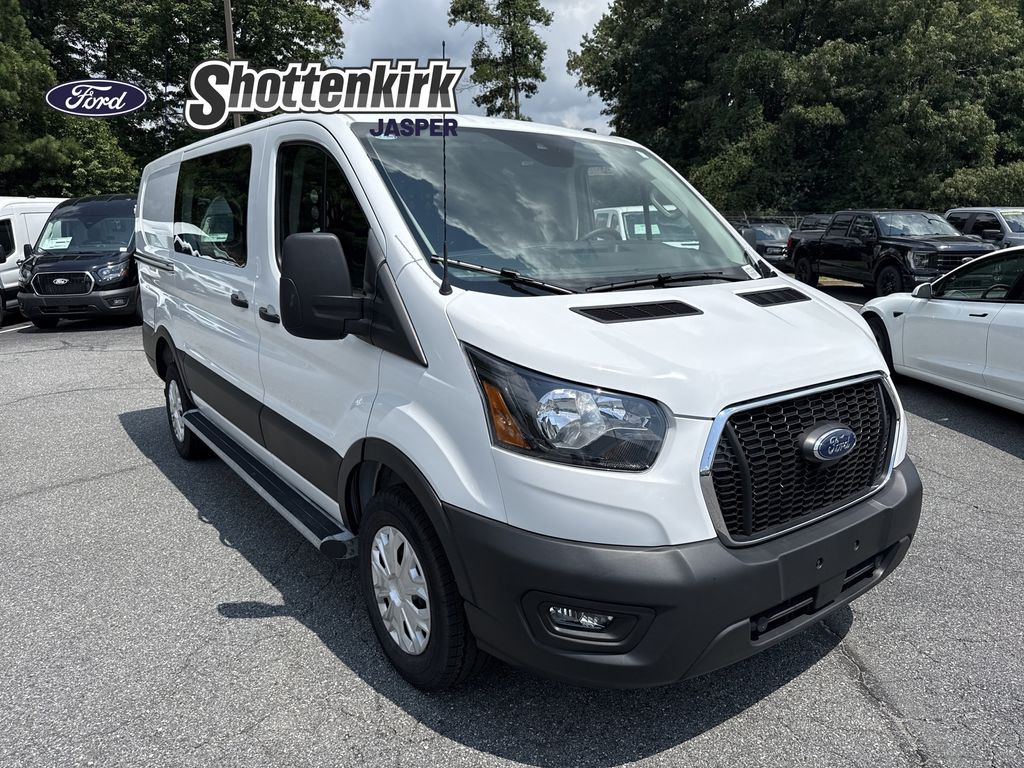 Oxford White 2025 Ford Transit Cargo Van Rear-Wheel Drive