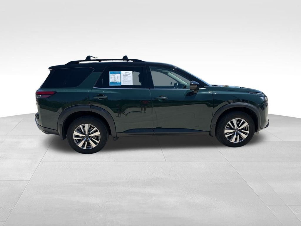 2022 Obsidian Green Pearl/Super Black Nissan Pathfinder SL 4X4 SUV