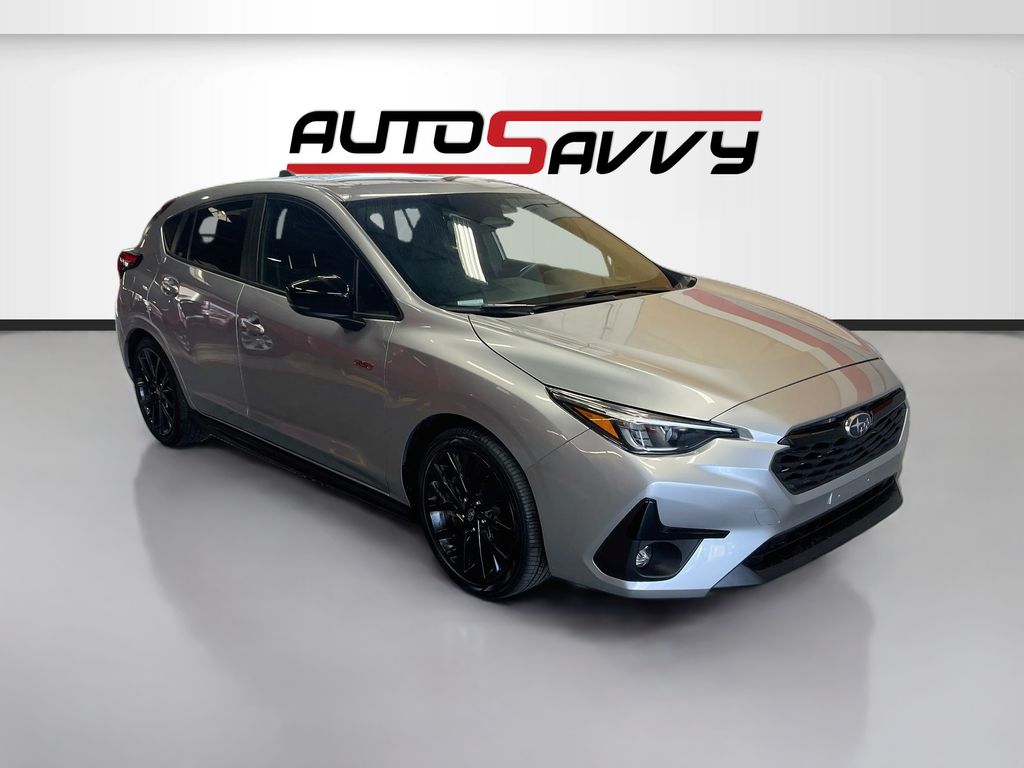 Ice Silver Metallic 2024 Subaru Impreza Wagon All-Wheel Drive Continuously Variable Transmission