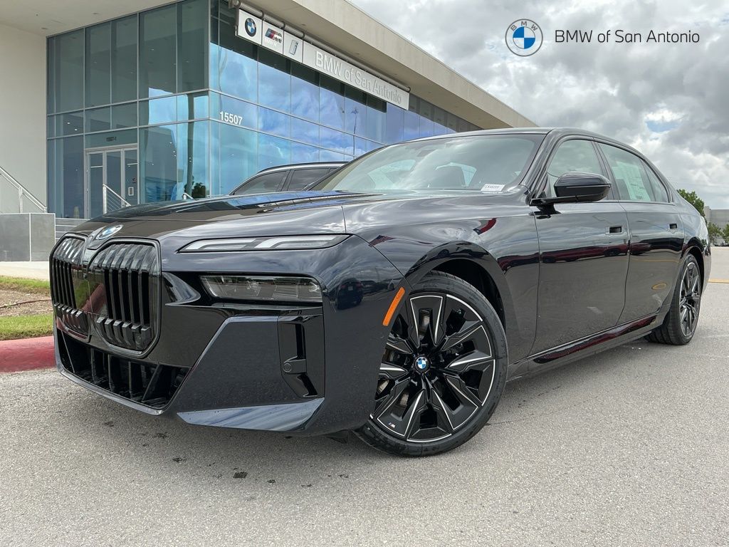 Carbon Black Metallic 2026 BMW i7 eDrive50 RWD Sedan Rear-Wheel Drive Automatic