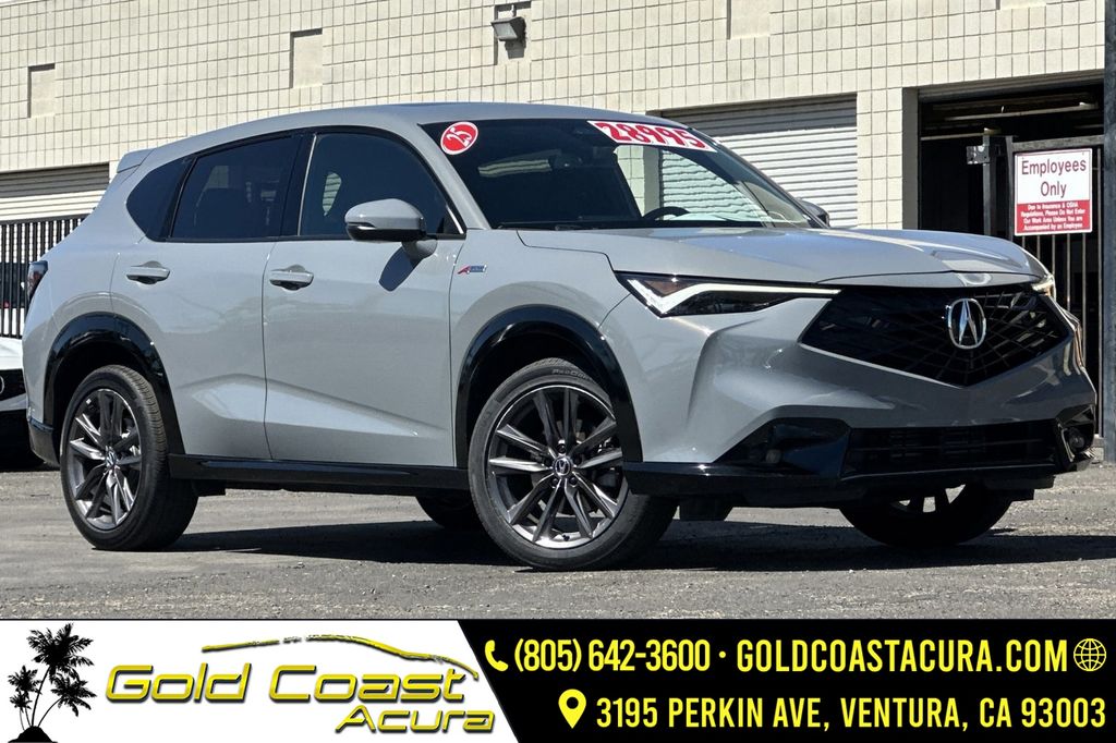 Urban Gray 2025 Acura ADX SUV / Crossover All-Wheel Drive Continuously Variable Transmission