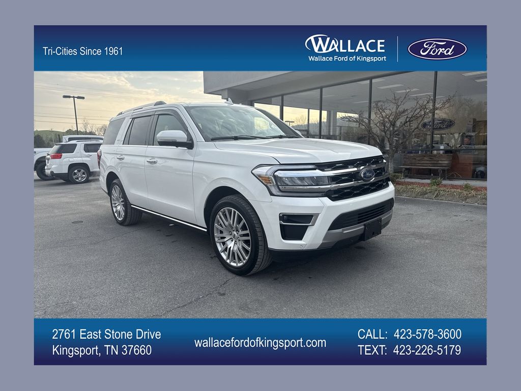 White Metallic 2024 Ford Expedition Limited 4WD SUV / Crossover Four-Wheel Drive Automatic