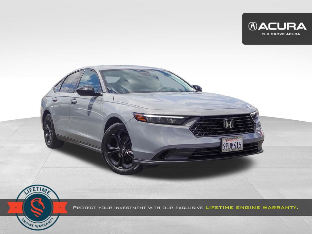 Urban Gray Pearl 2025 Honda Accord Sedan Front-Wheel Drive Continuously Variable Transmission