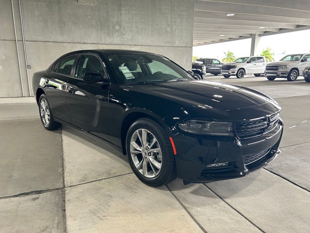 Certified 2023 Dodge Charger SXT with VIN 2C3CDXJG6PH661614 for sale in Miami, FL