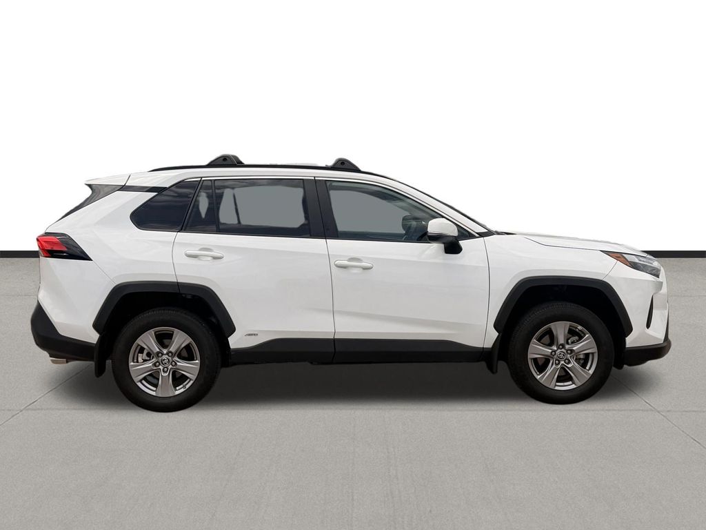 2024 Toyota RAV4 Hybrid LE White at Don McGill Toyota