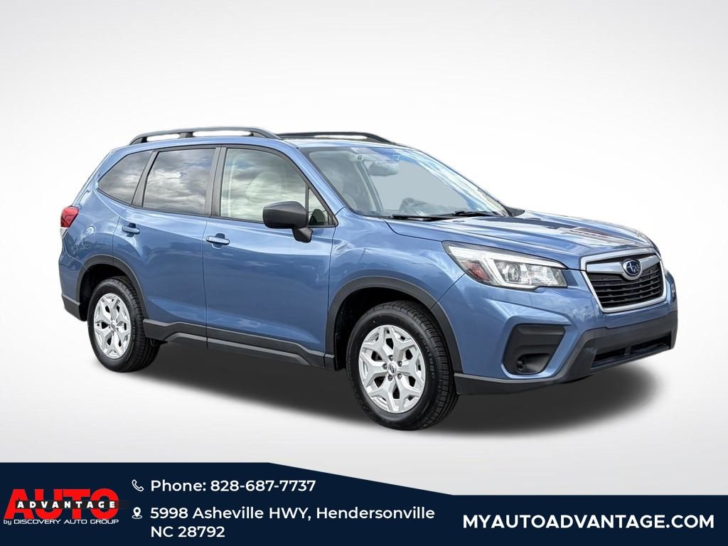 Horizon Blue Pearl 2020 Subaru Forester SUV / Crossover All-Wheel Drive Continuously Variable Transmission