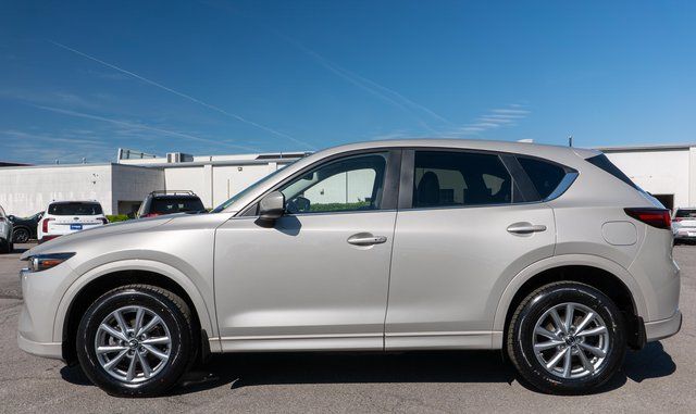 2024 Mazda CX-5 2.5 S Preferred Package Silver at Rochrich Mazda