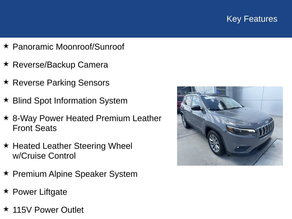 2022 Jeep Cherokee Latitude Lux