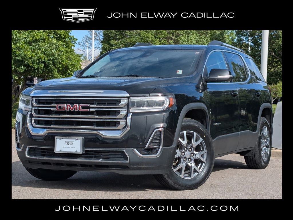 Black (Ebony Twilight Metallic) 2023 GMC Acadia SLT AWD SUV / Crossover Four-Wheel Drive 9-Speed Automatic