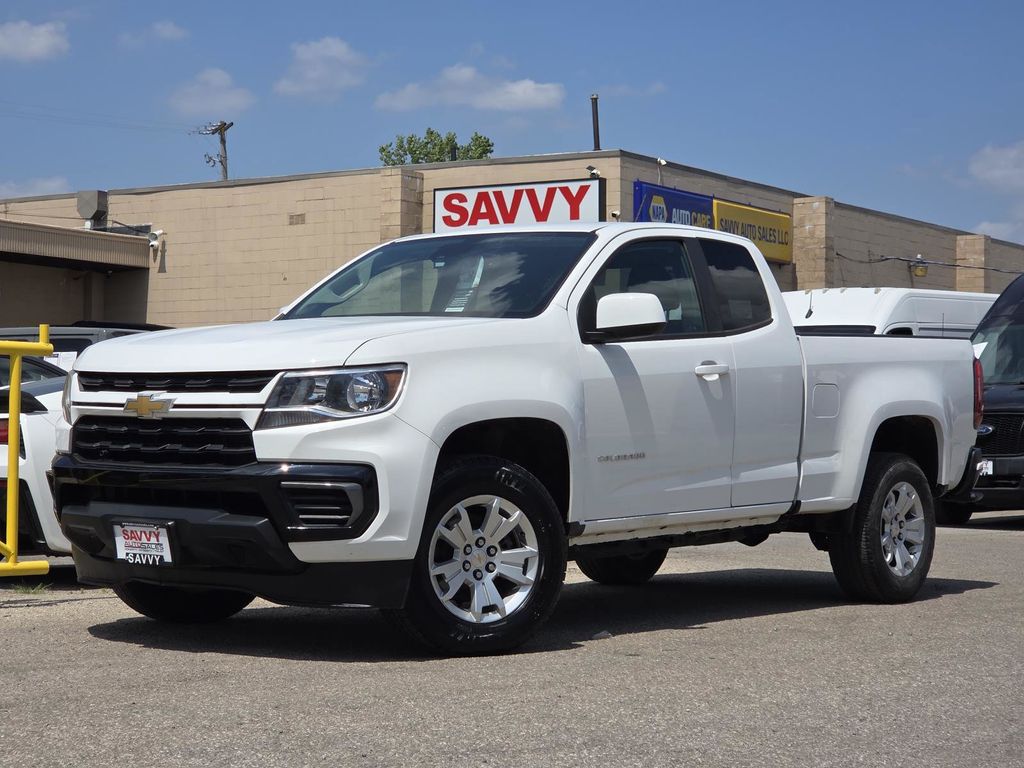 Summit White 2022 Chevrolet Colorado Pickup Truck 4X2 6-Speed Automatic