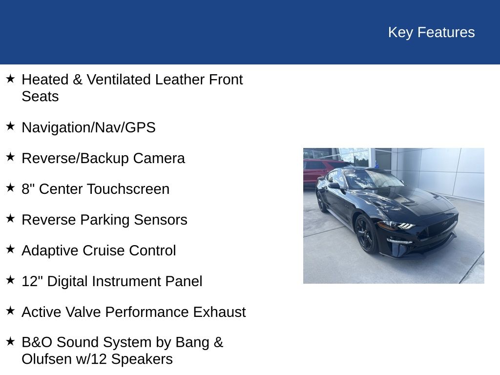 2022 Ford Mustang GT Premium Fastback
