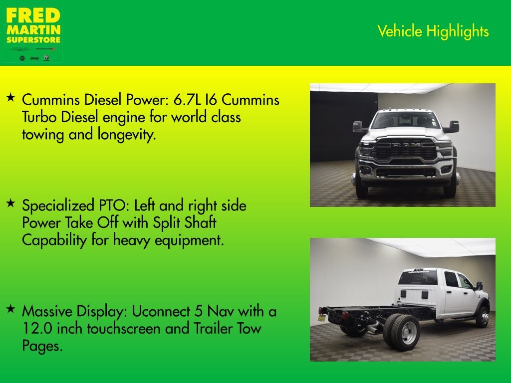 new 2026 Ram 5500HD car, priced at $73,361