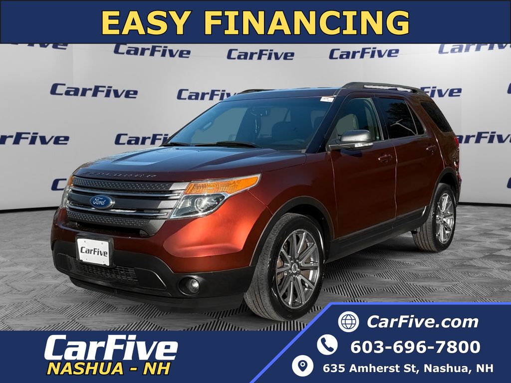 Bronze 2015 Ford Explorer XLT 4WD SUV / Crossover All-Wheel Drive 6-Speed Automatic