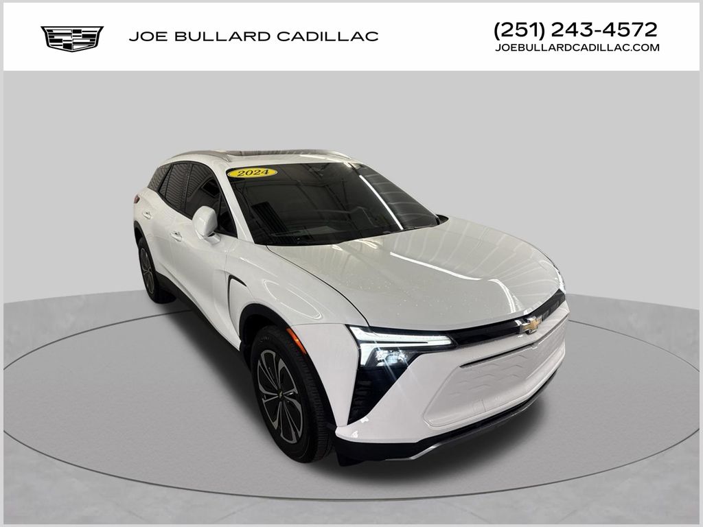 Summit White 2024 Chevrolet Blazer EV SUV / Crossover All-Wheel Drive 1-Speed Automatic