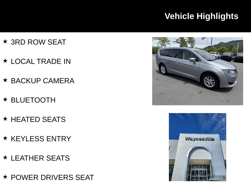 used 2020 Chrysler Pacifica car, priced at $15,990