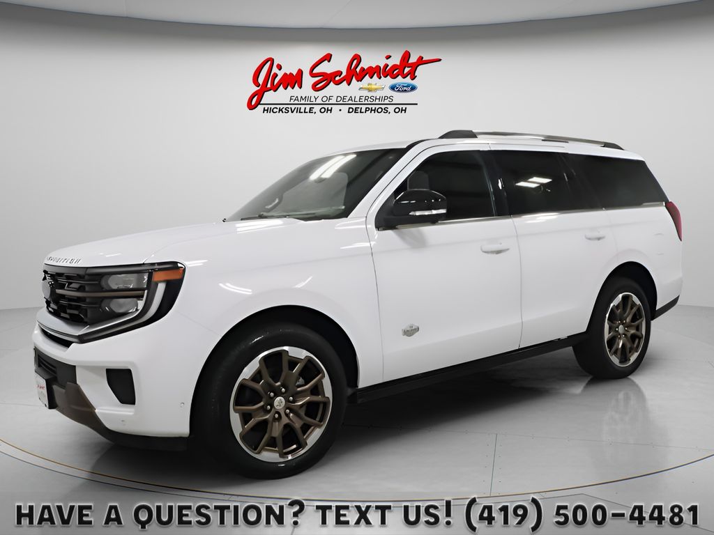 Oxford White 2025 Ford Expedition King Ranch 4WD SUV / Crossover Four-Wheel Drive Automatic