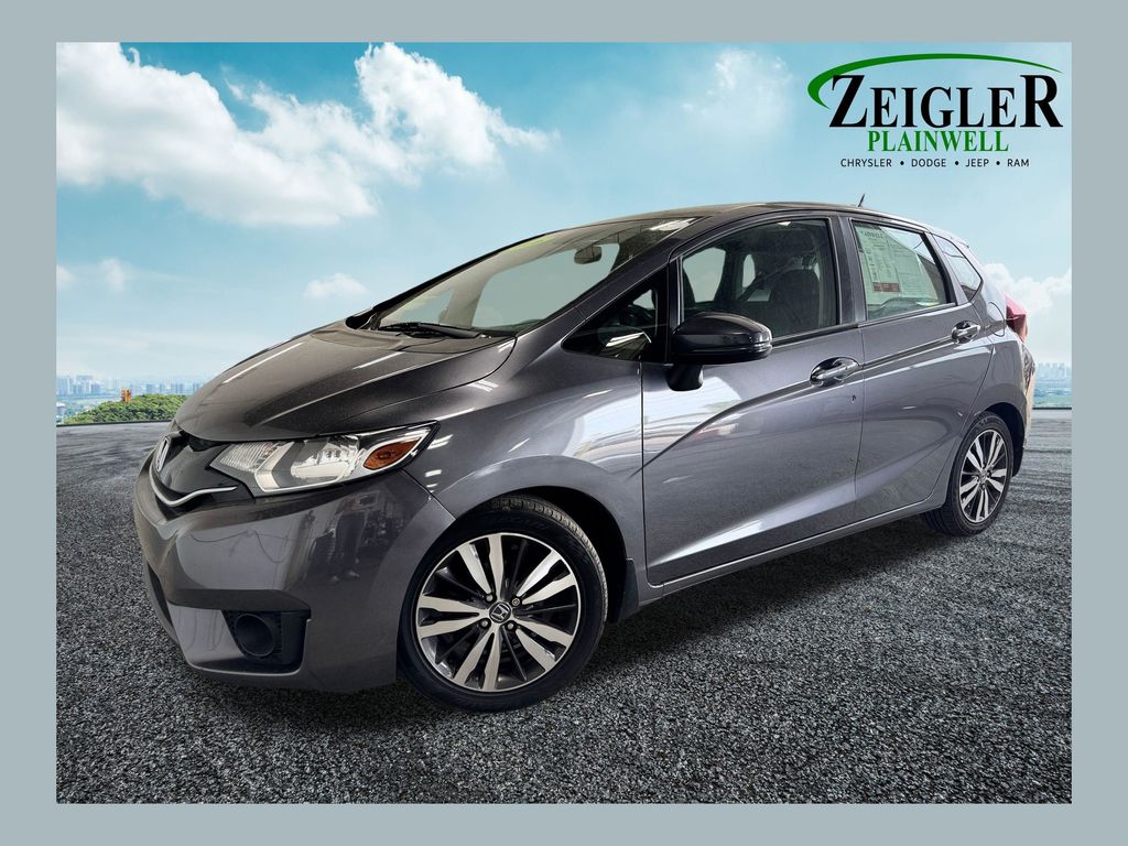 Alabaster Silver Metallic 2016 Honda Fit EX Hatchback Front-Wheel Drive 6-Speed Manual