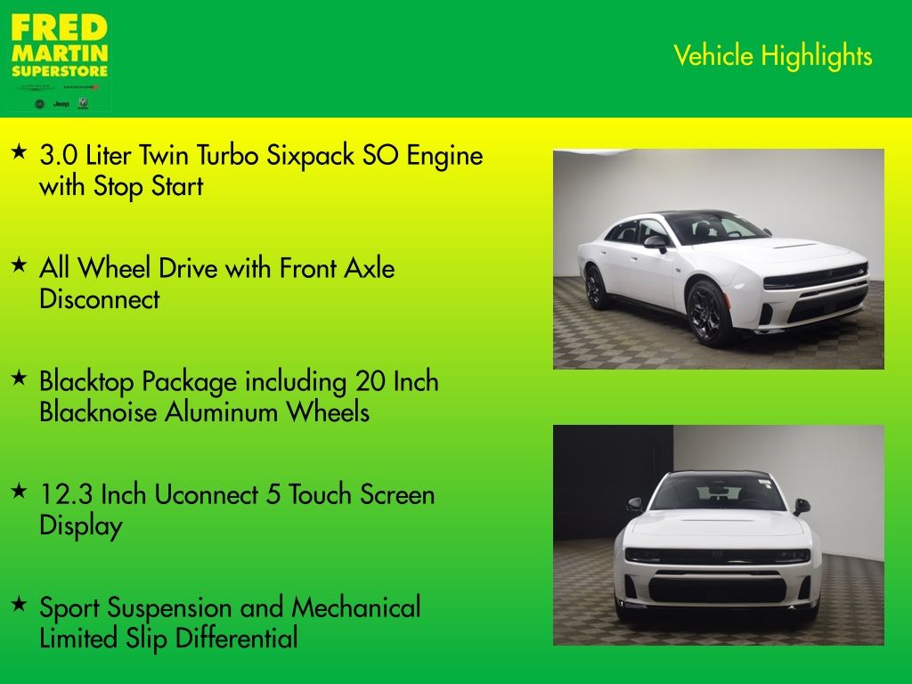 new 2026 Dodge Charger car, priced at $53,741