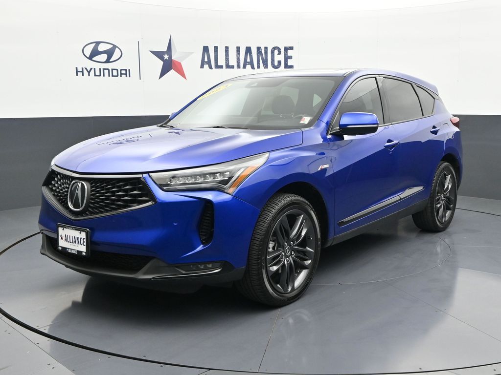 Apex Blue Pearl 2023 Acura RDX SUV / Crossover Front-Wheel Drive Automatic