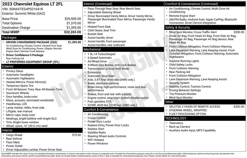 Used 2023 Chevrolet Equinox SUV